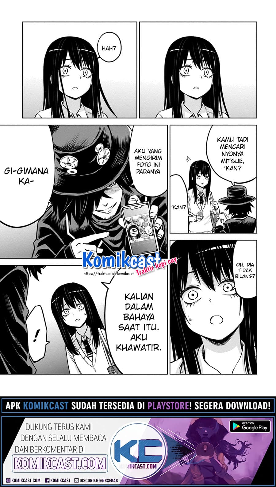 Halaman 12 dari The Girl Who See It Chapter 33