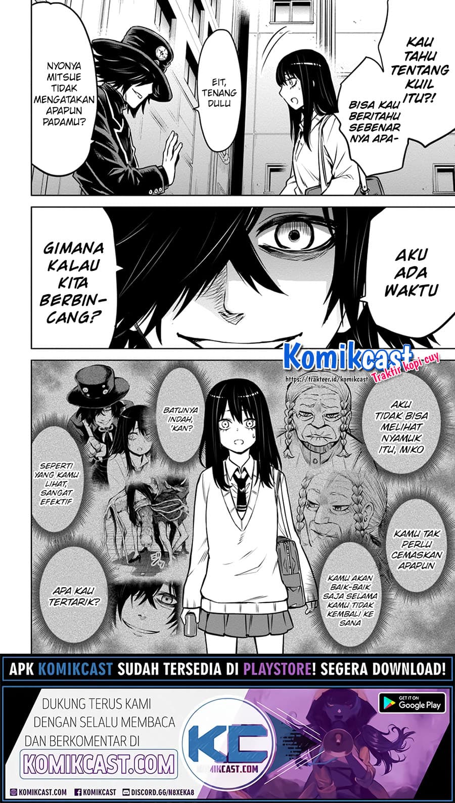Halaman 13 dari The Girl Who See It Chapter 33