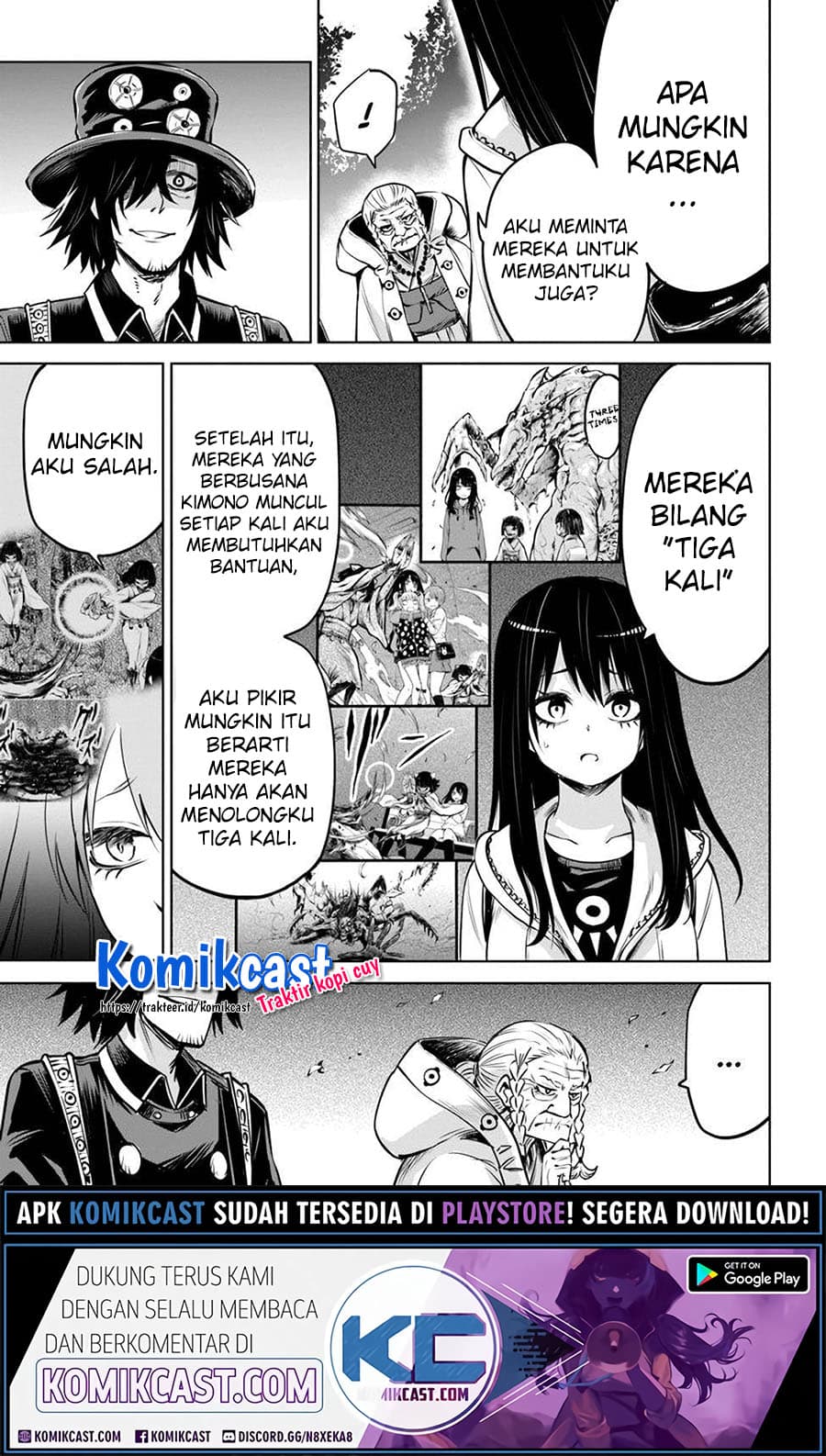 Halaman 14 dari The Girl Who See It Chapter 34
