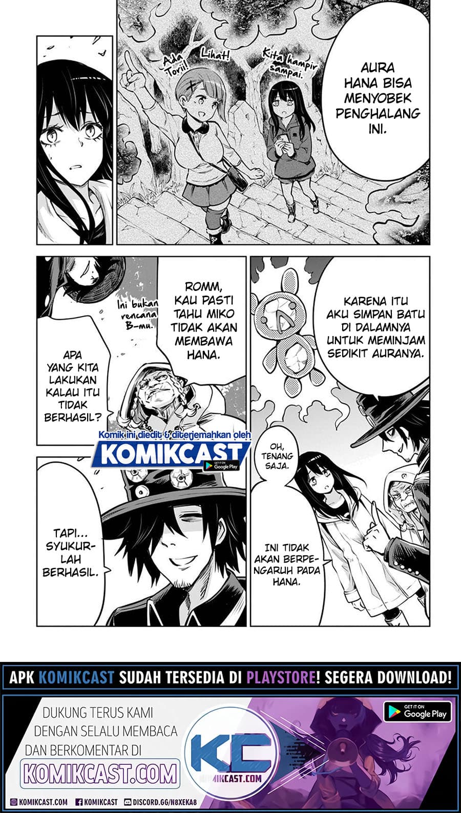 Halaman 12 dari The Girl Who See It Chapter 35