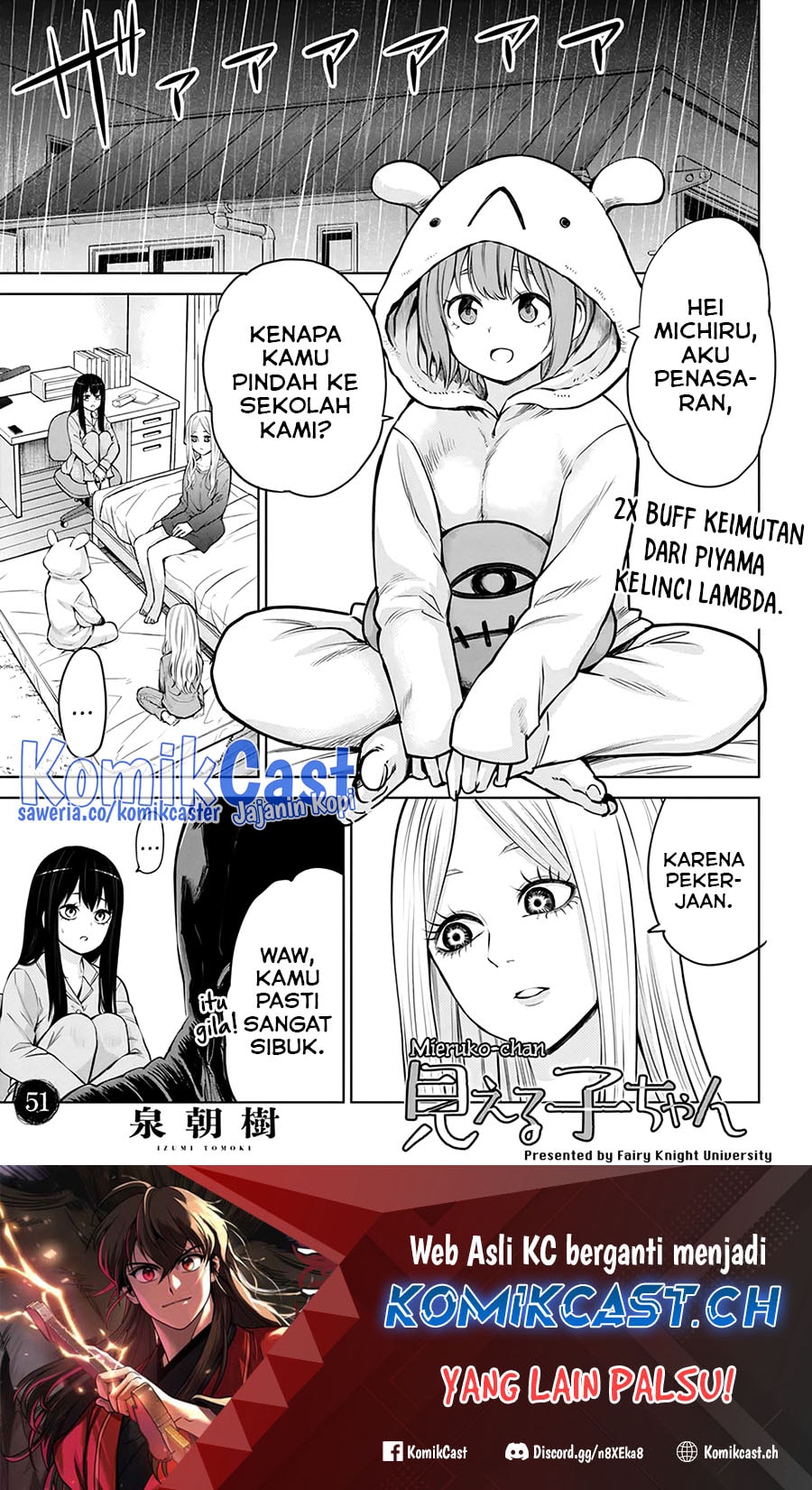 Halaman 2 dari The Girl Who See It Chapter 51