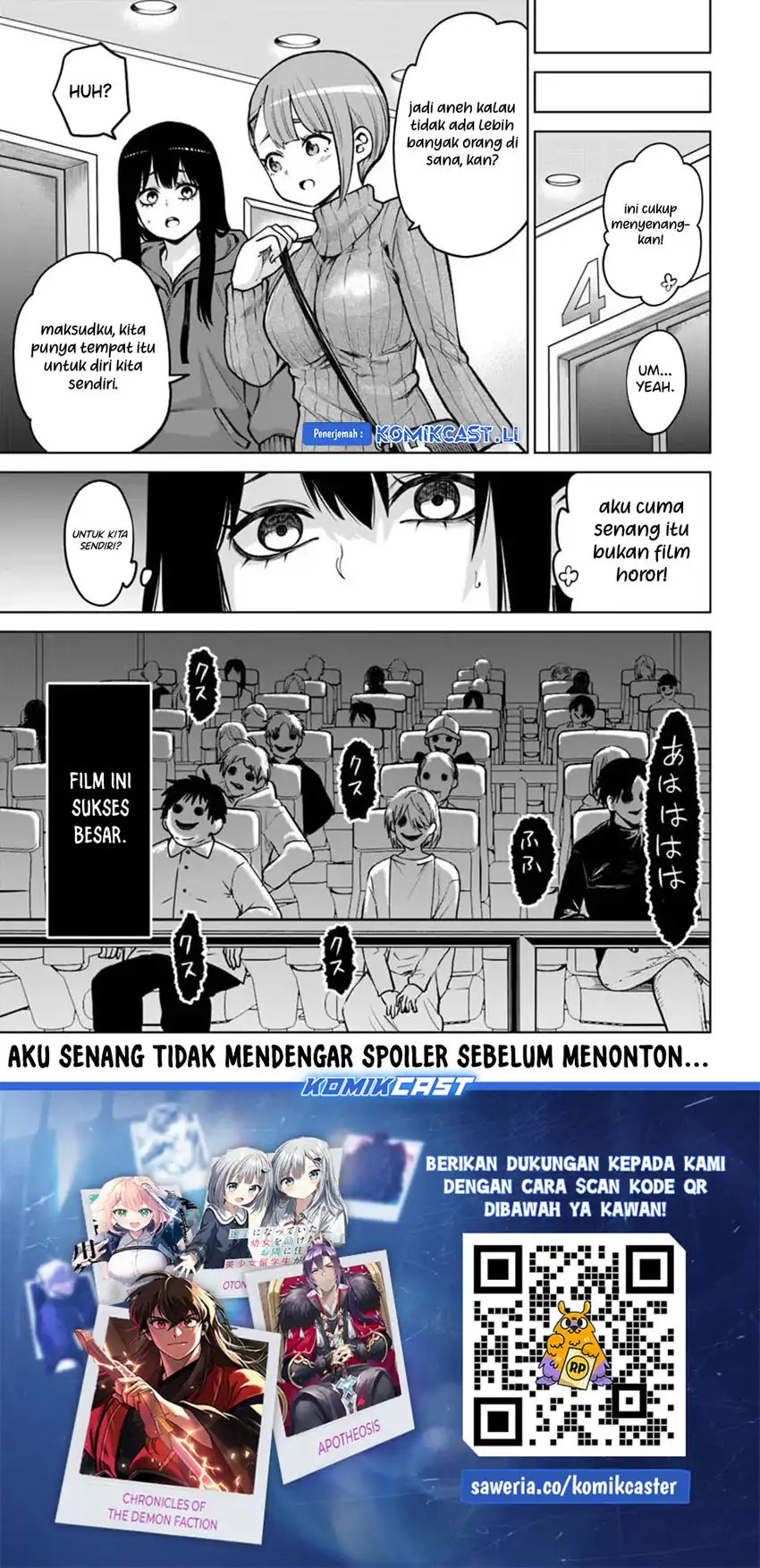 Halaman 8 dari The Girl Who See It Chapter 65.5