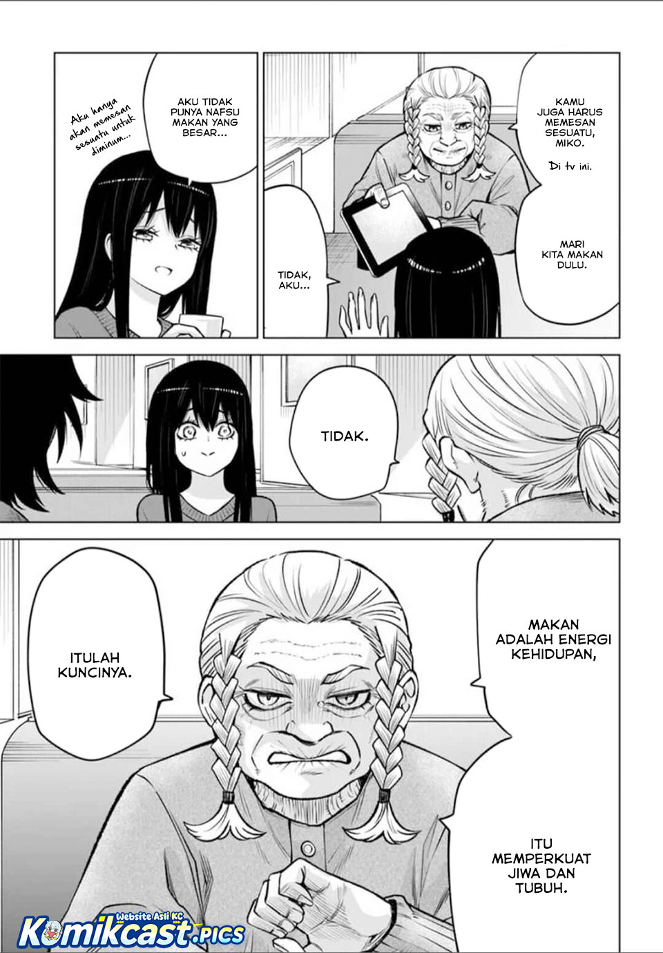 Halaman 18 dari The Girl Who See It Chapter 66