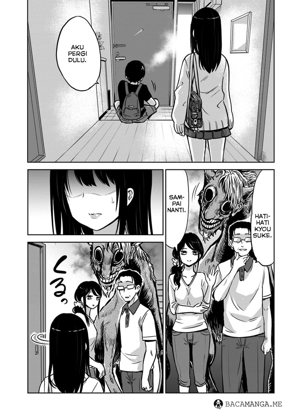Halaman 12 dari The Girl Who See It Chapter 9