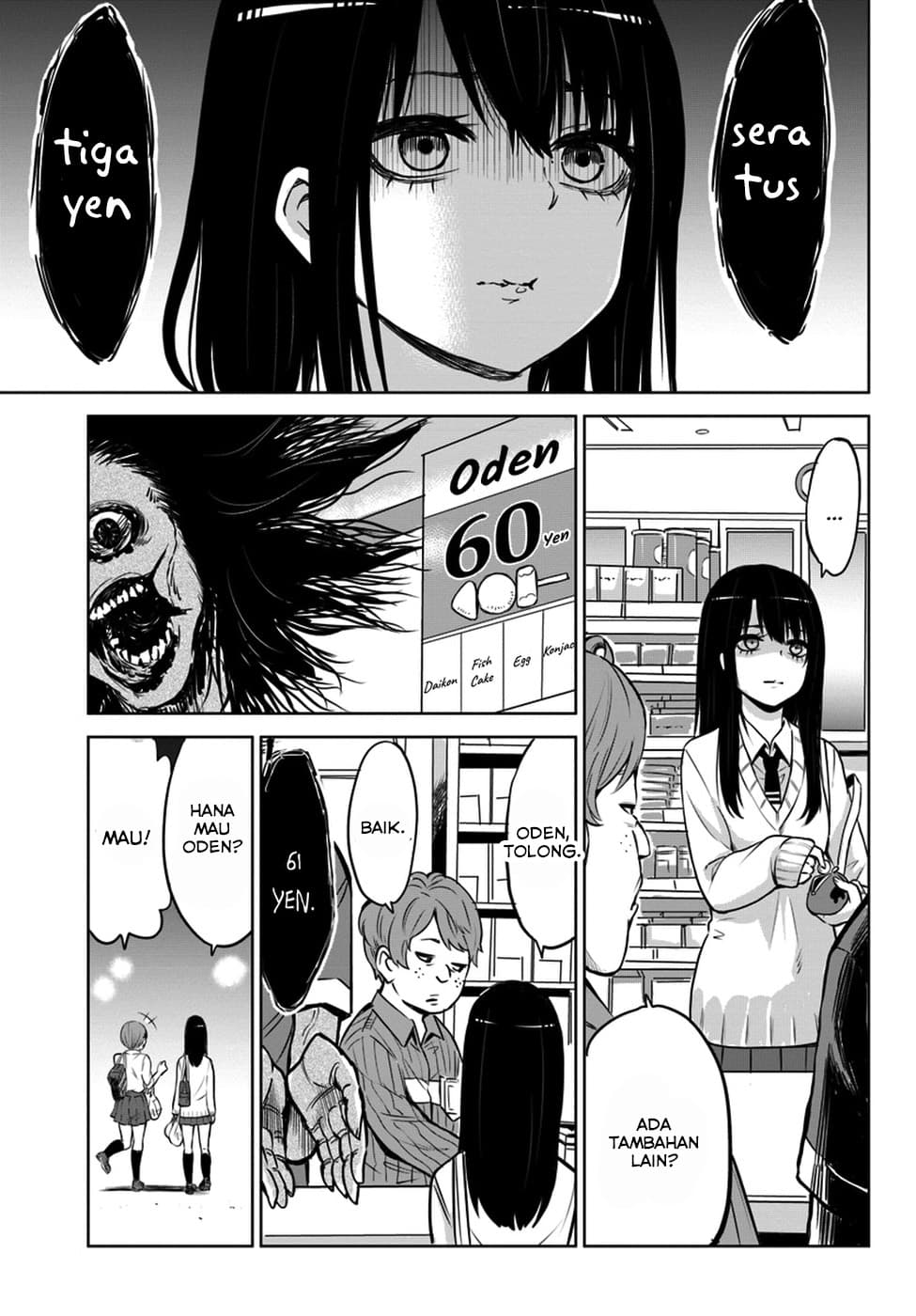 Halaman 4 dari The Girl Who See It Chapter 9