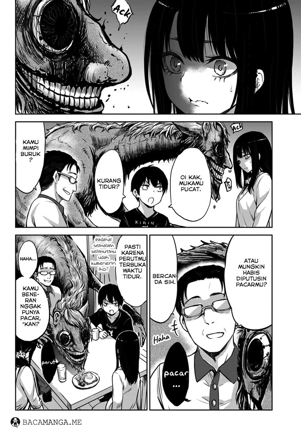 Halaman 9 dari The Girl Who See It Chapter 9