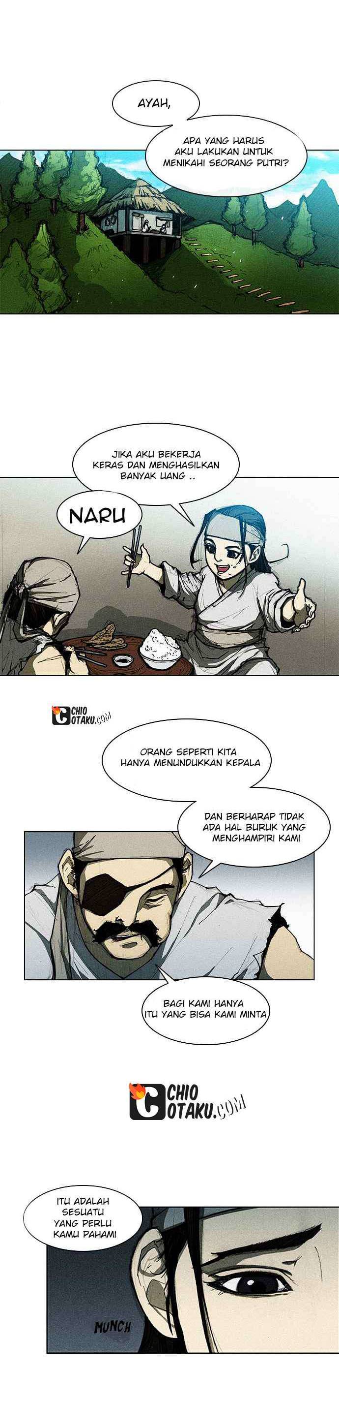 Halaman 5 dari The Long Way of the Warrior Chapter 1.1