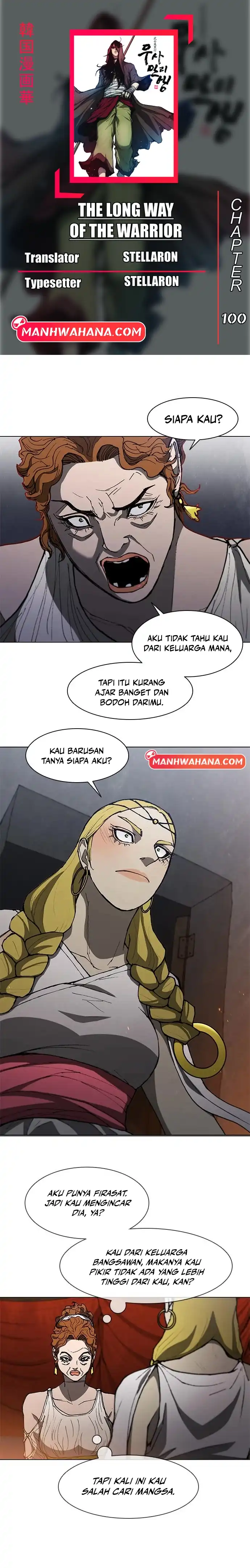 Halaman 1 dari The Long Way of the Warrior Chapter 100