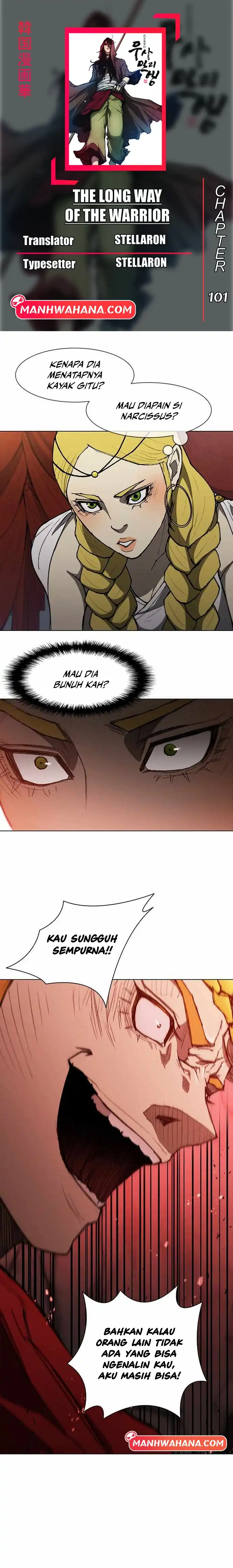 Halaman 1 dari The Long Way of the Warrior Chapter 101
