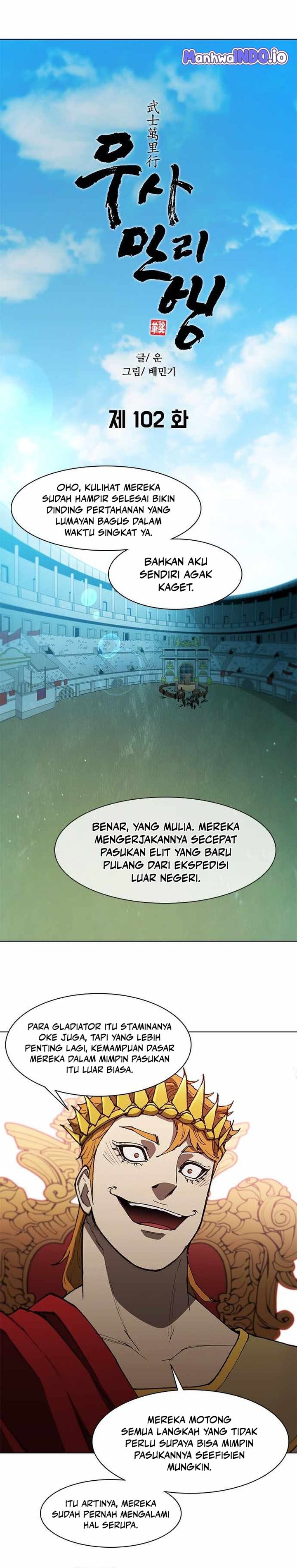 Halaman 9 dari The Long Way of the Warrior Chapter 102