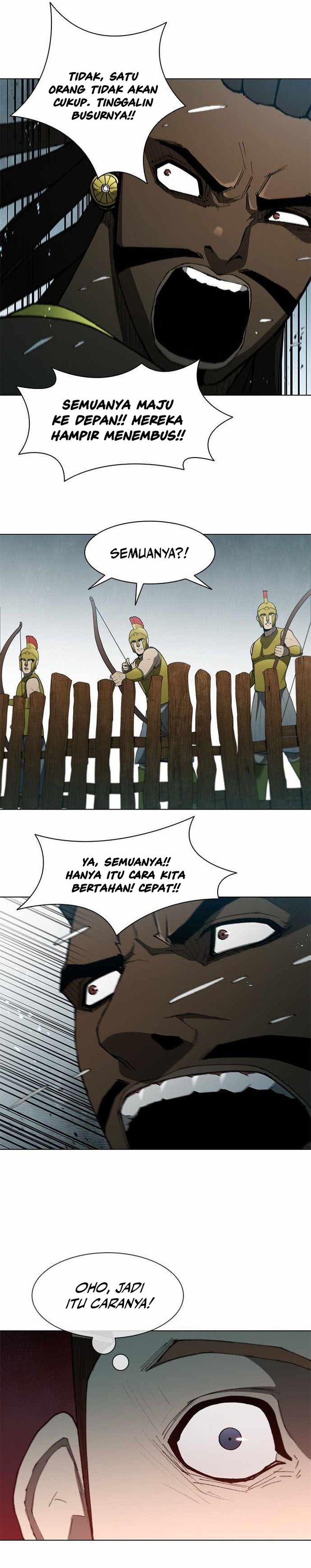 Halaman 14 dari The Long Way of the Warrior Chapter 104