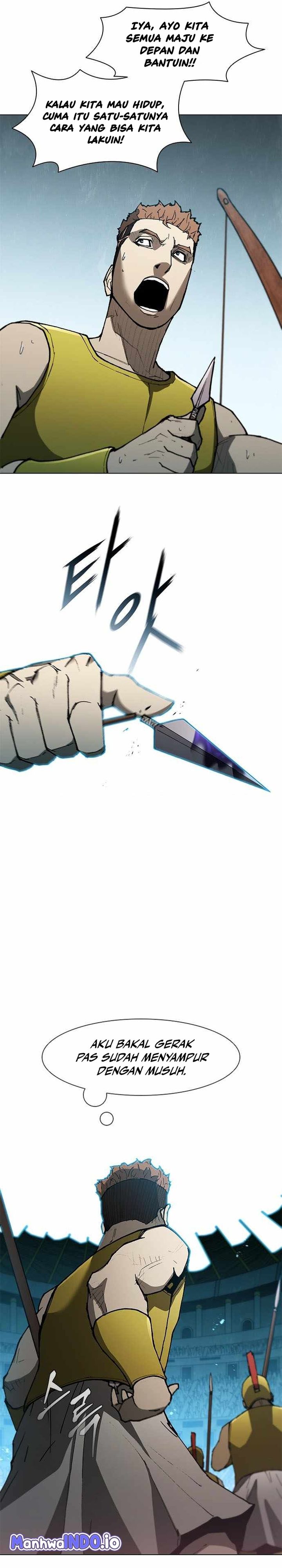 Halaman 15 dari The Long Way of the Warrior Chapter 104