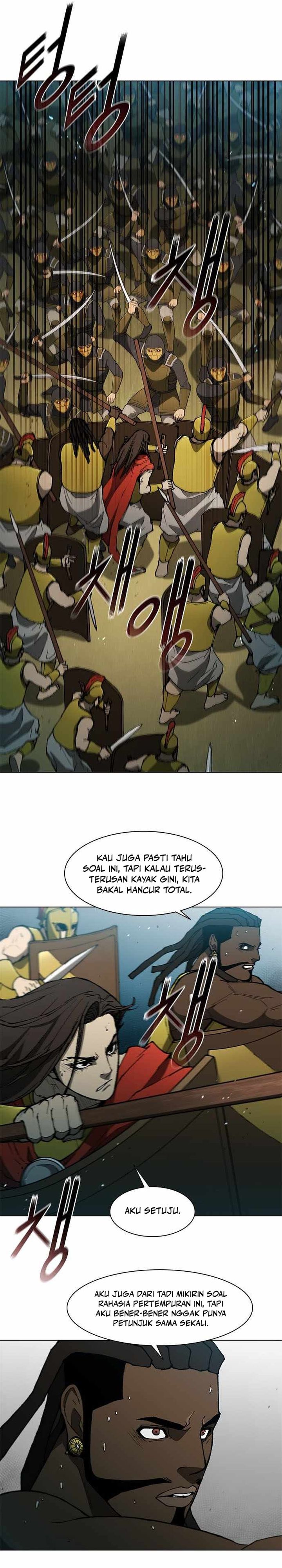 Halaman 17 dari The Long Way of the Warrior Chapter 104