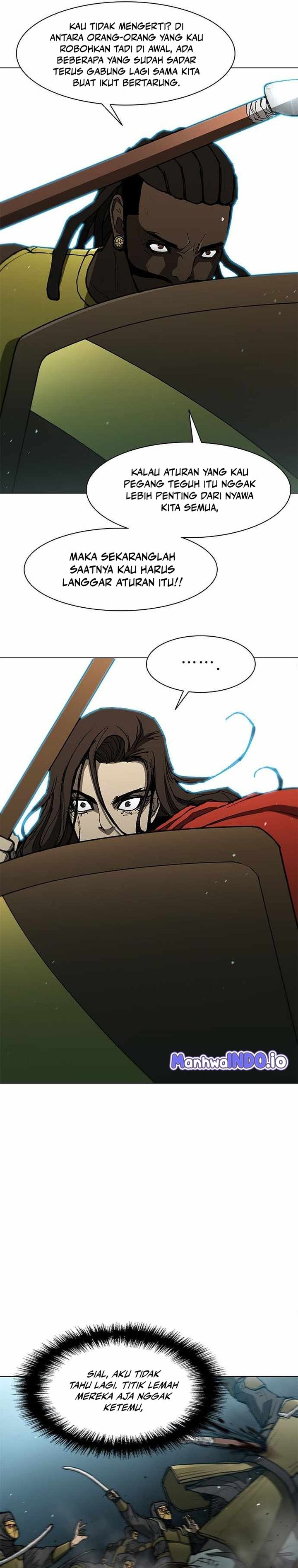 Halaman 19 dari The Long Way of the Warrior Chapter 104