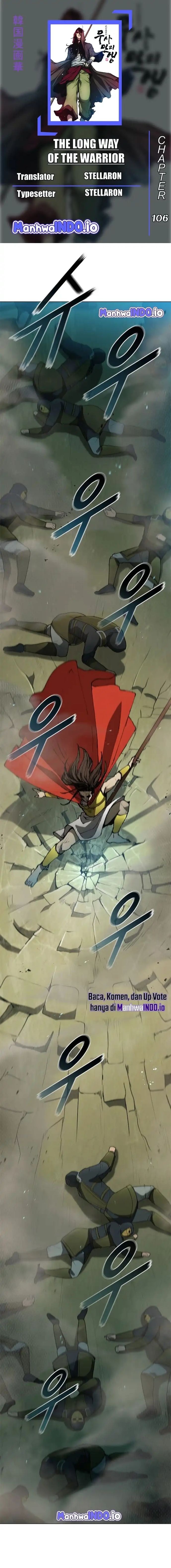 Halaman 1 dari The Long Way of the Warrior Chapter 106