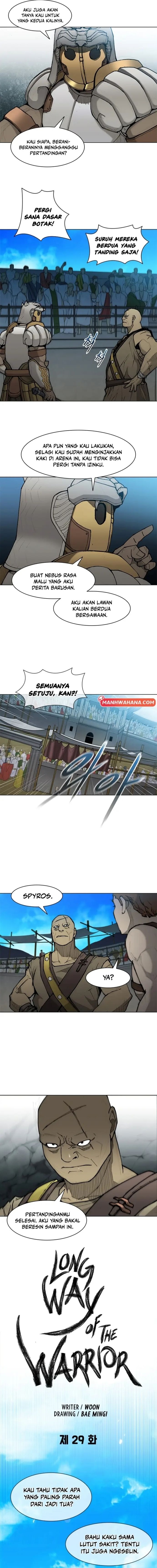 Halaman 11 dari The Long Way of the Warrior Chapter 29