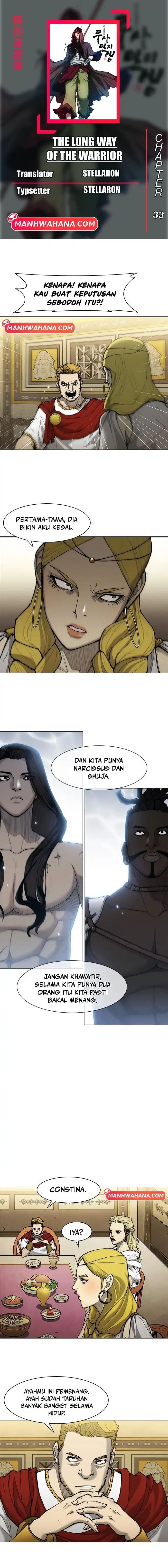 Halaman 1 dari The Long Way of the Warrior Chapter 33