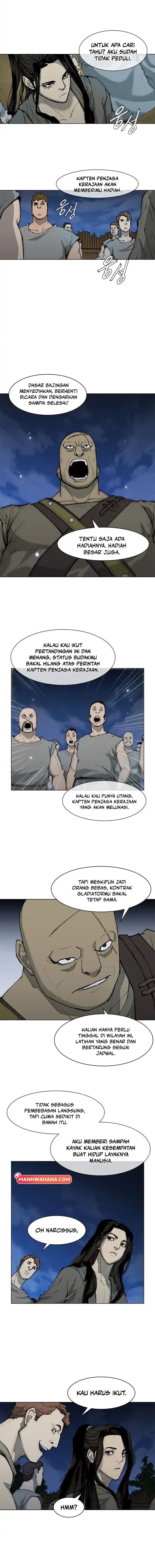 Halaman 11 dari The Long Way of the Warrior Chapter 33