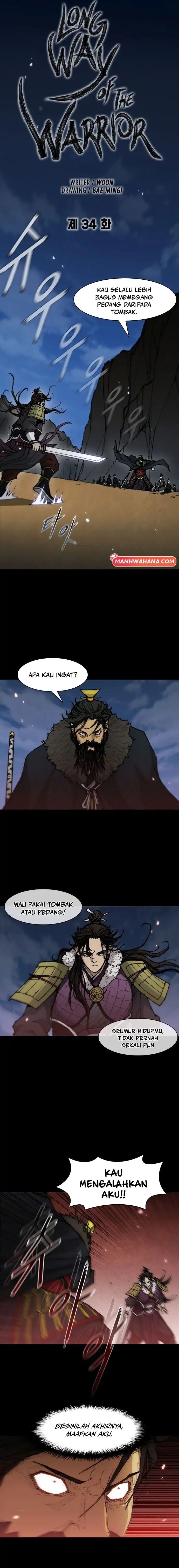 Halaman 6 dari The Long Way of the Warrior Chapter 34