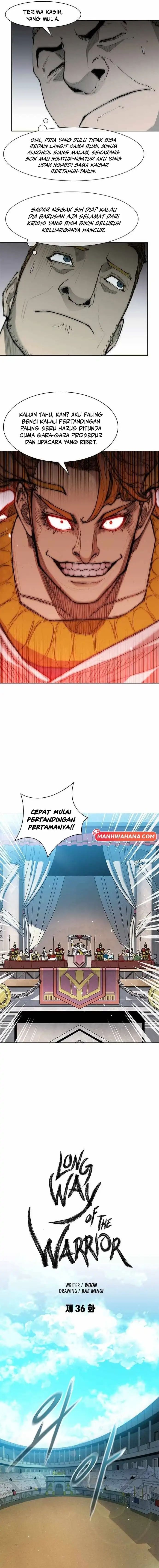 Halaman 7 dari The Long Way of the Warrior Chapter 36