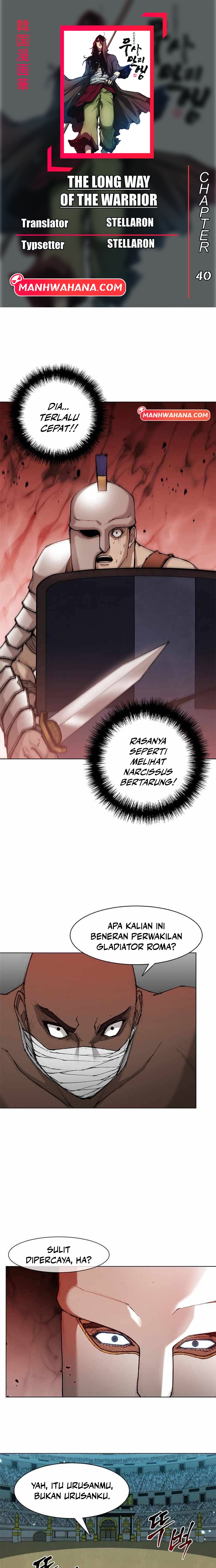 Halaman 1 dari The Long Way of the Warrior Chapter 40