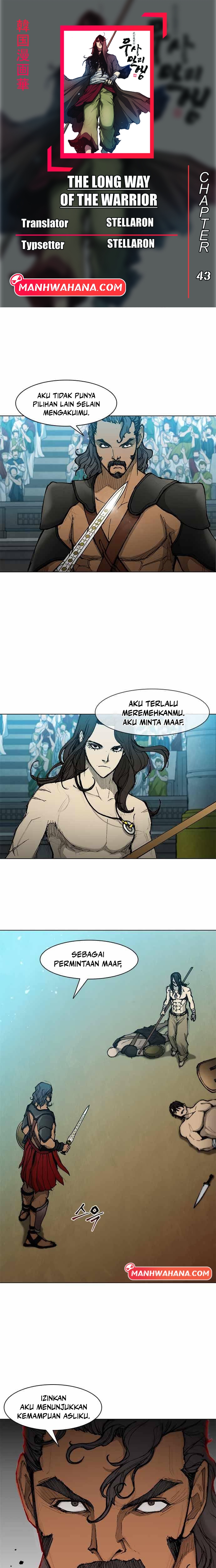 Halaman 1 dari The Long Way of the Warrior Chapter 43