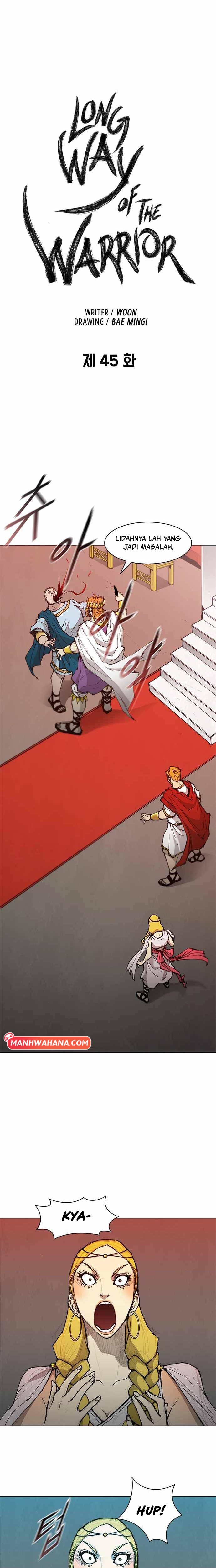 Halaman 2 dari The Long Way of the Warrior Chapter 45