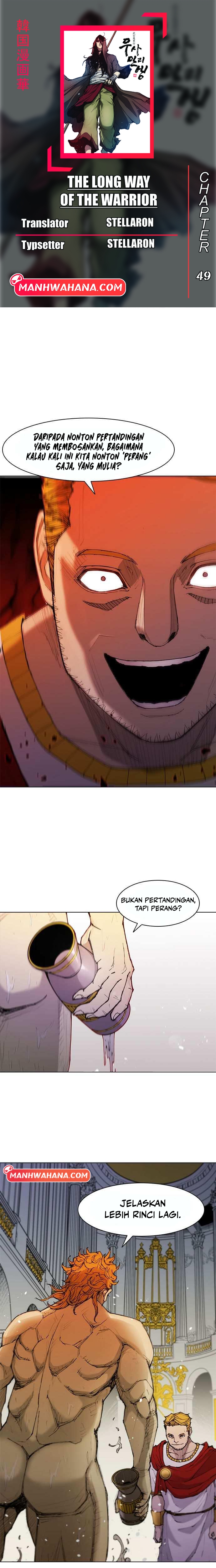 Halaman 1 dari The Long Way of the Warrior Chapter 48