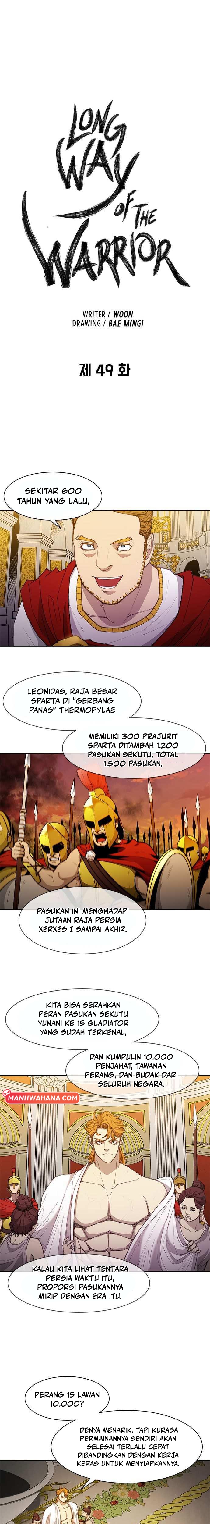 Halaman 2 dari The Long Way of the Warrior Chapter 49