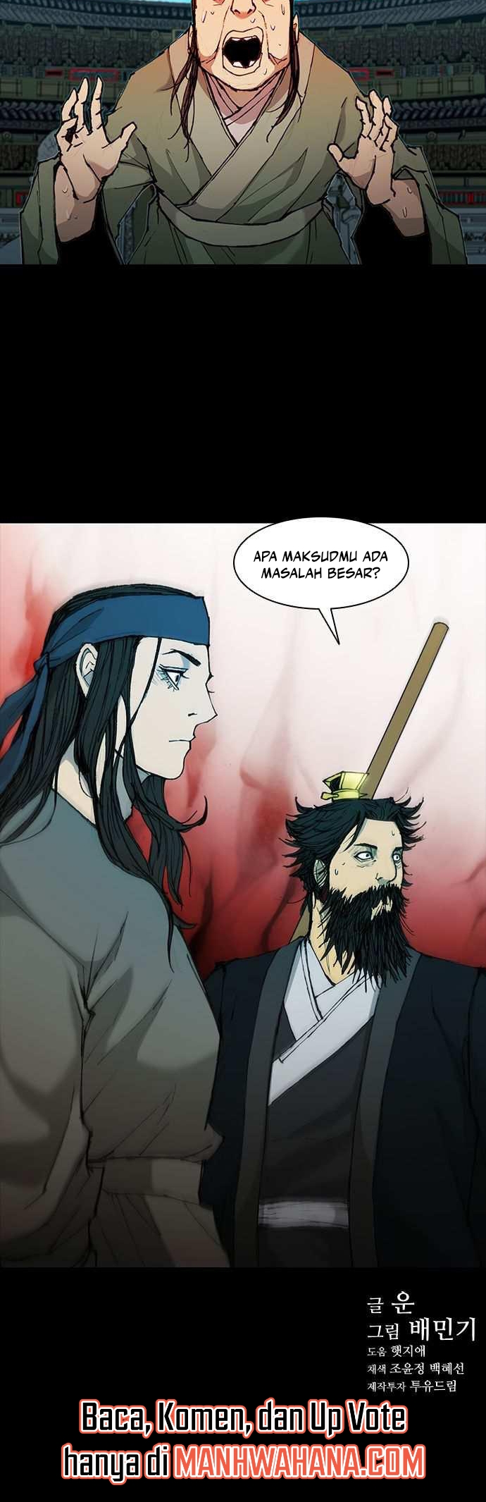 Halaman 22 dari The Long Way of the Warrior Chapter 49