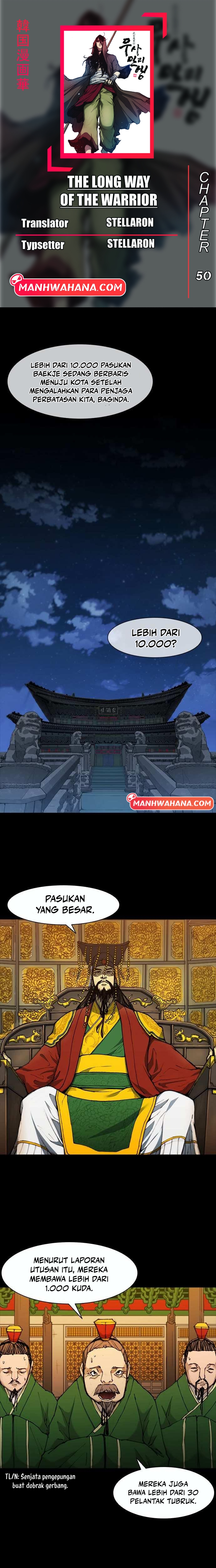Halaman 1 dari The Long Way of the Warrior Chapter 50