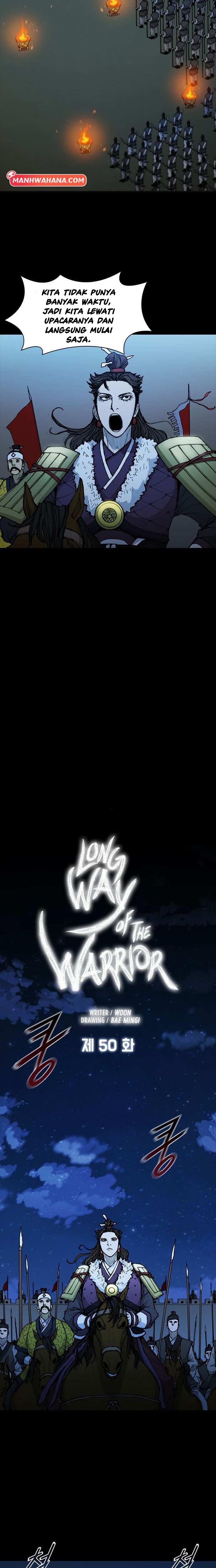 Halaman 13 dari The Long Way of the Warrior Chapter 50