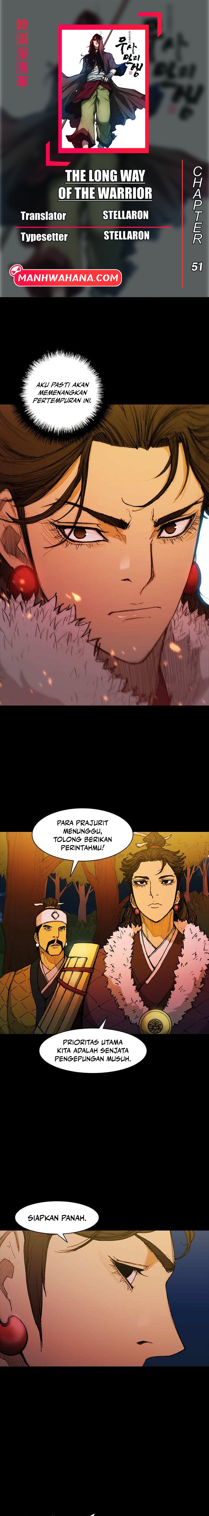 Halaman 1 dari The Long Way of the Warrior Chapter 51