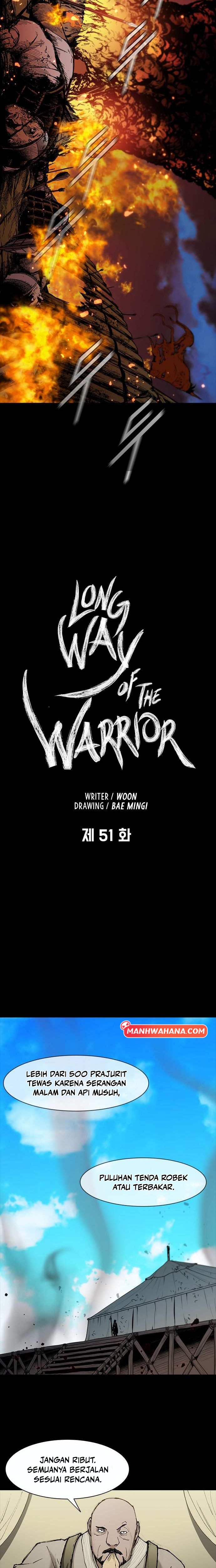 Halaman 13 dari The Long Way of the Warrior Chapter 51