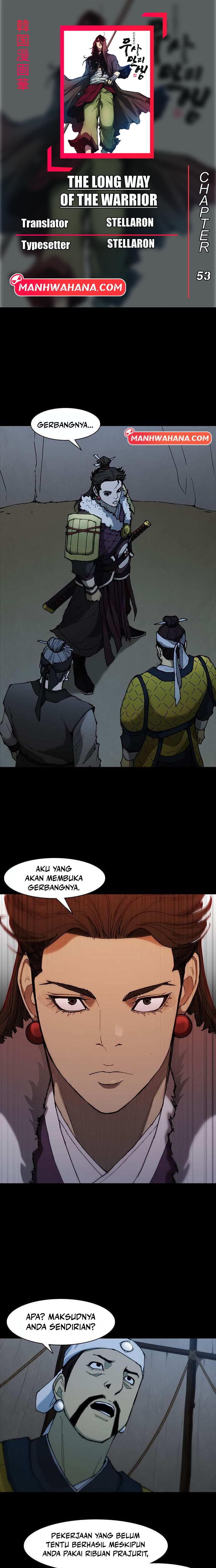 Halaman 1 dari The Long Way of the Warrior Chapter 53