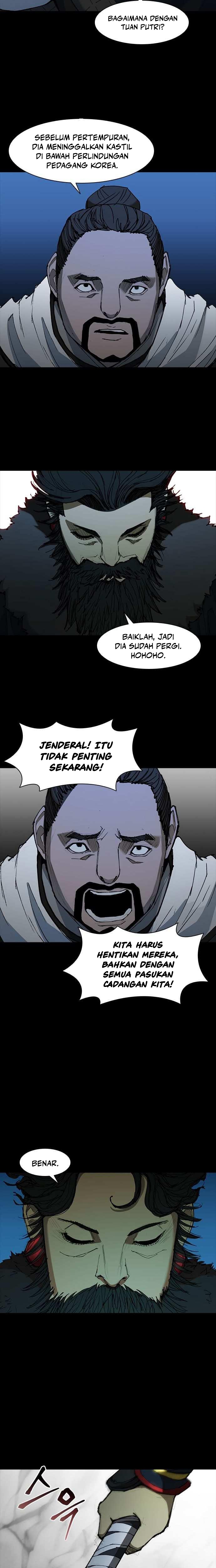 Halaman 12 dari The Long Way of the Warrior Chapter 54