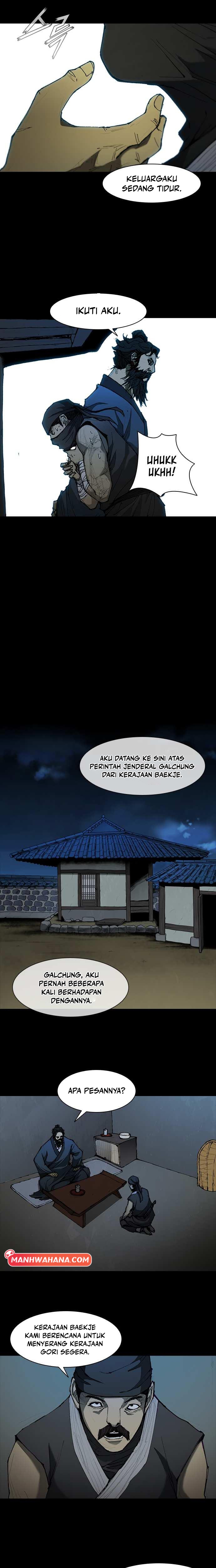 Halaman 13 dari The Long Way of the Warrior Chapter 55