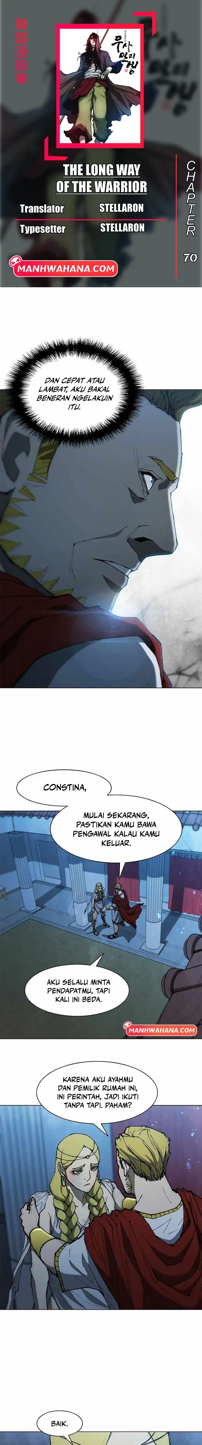 Halaman 1 dari The Long Way of the Warrior Chapter 70