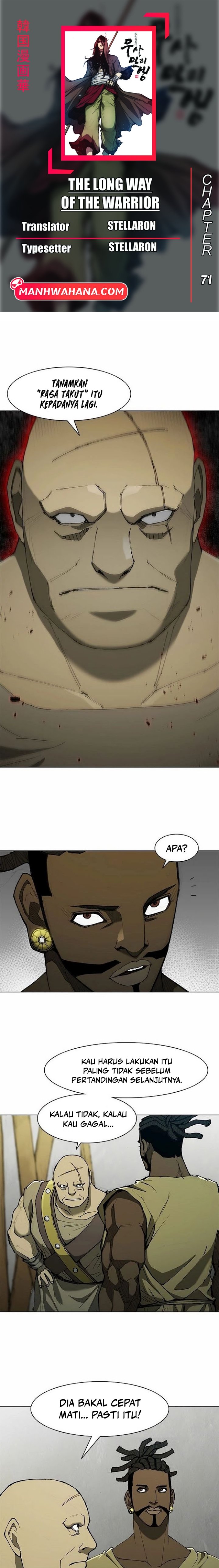 Halaman 1 dari The Long Way of the Warrior Chapter 71