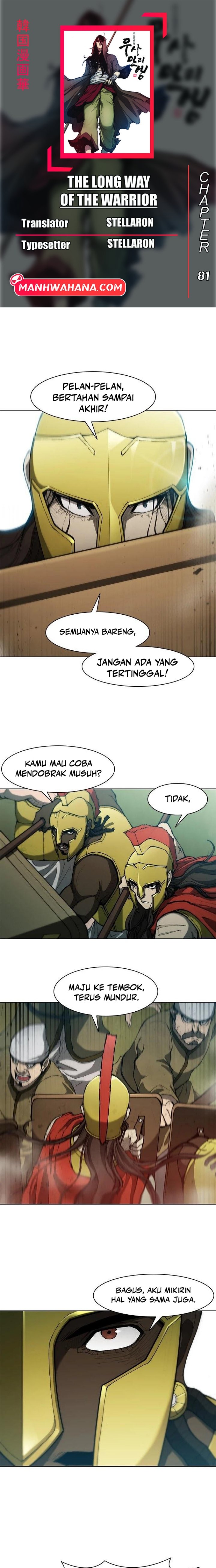 Halaman 1 dari The Long Way of the Warrior Chapter 81