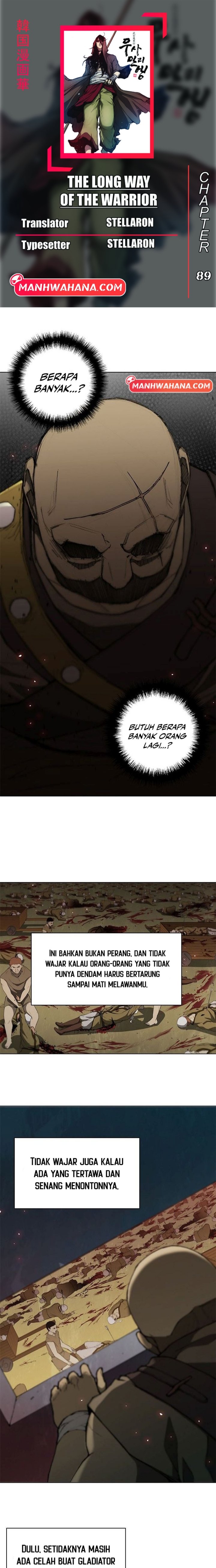 Halaman 1 dari The Long Way of the Warrior Chapter 89
