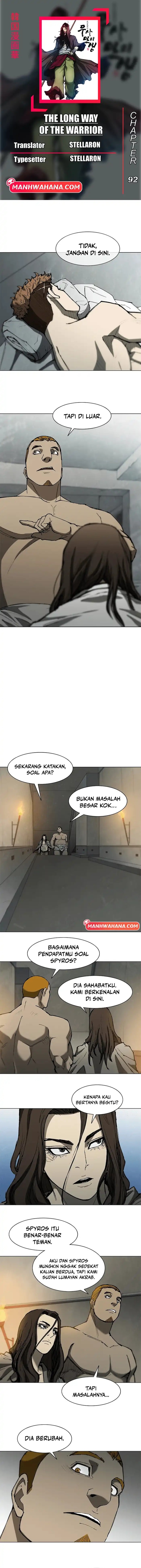 Halaman 1 dari The Long Way of the Warrior Chapter 92