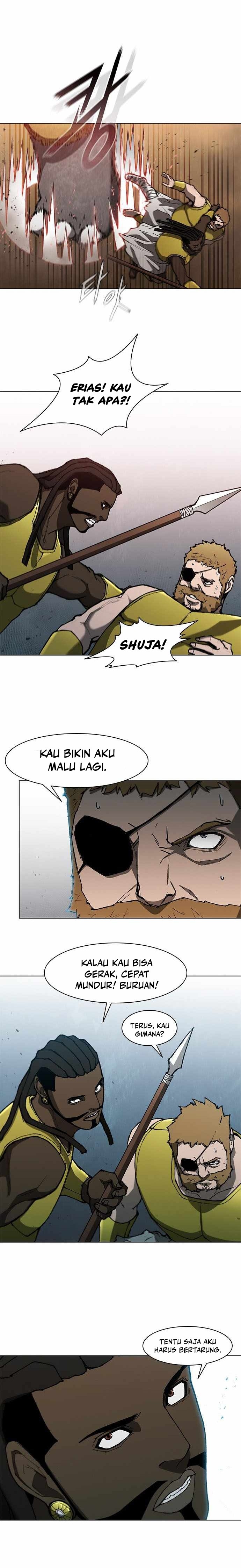 Halaman 14 dari The Long Way of the Warrior Chapter 96
