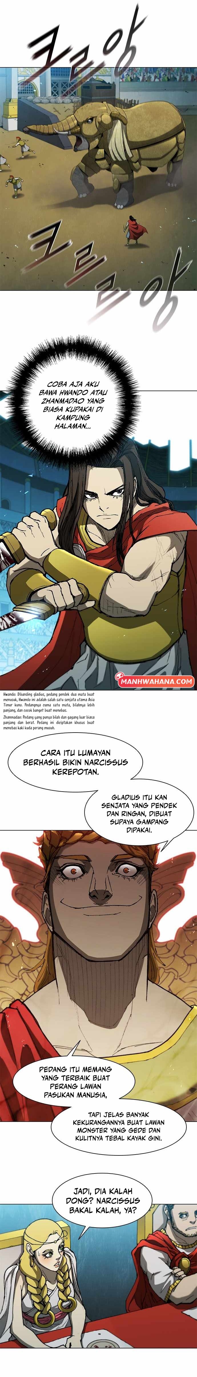 Halaman 18 dari The Long Way of the Warrior Chapter 96