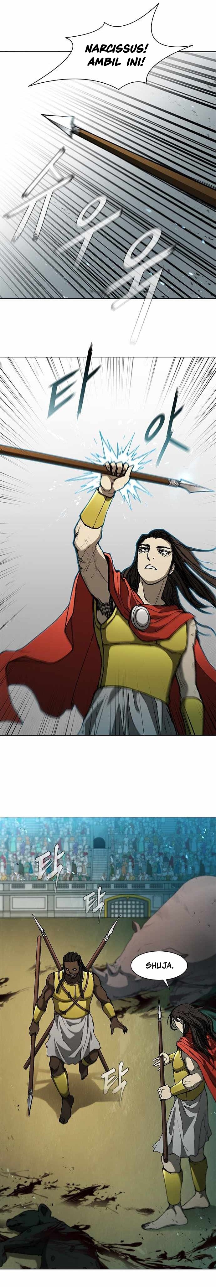 Halaman 23 dari The Long Way of the Warrior Chapter 96