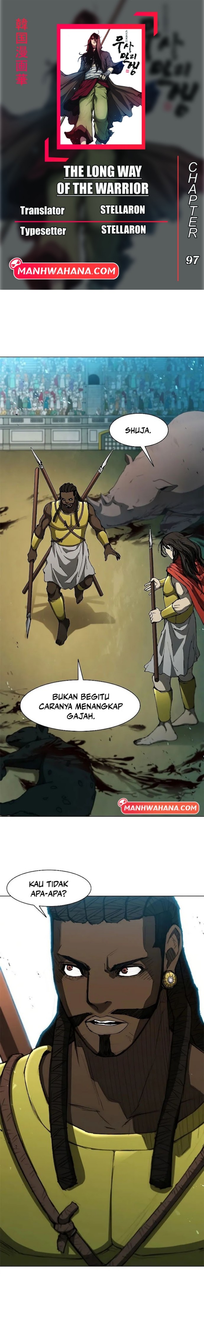 Halaman 1 dari The Long Way of the Warrior Chapter 97