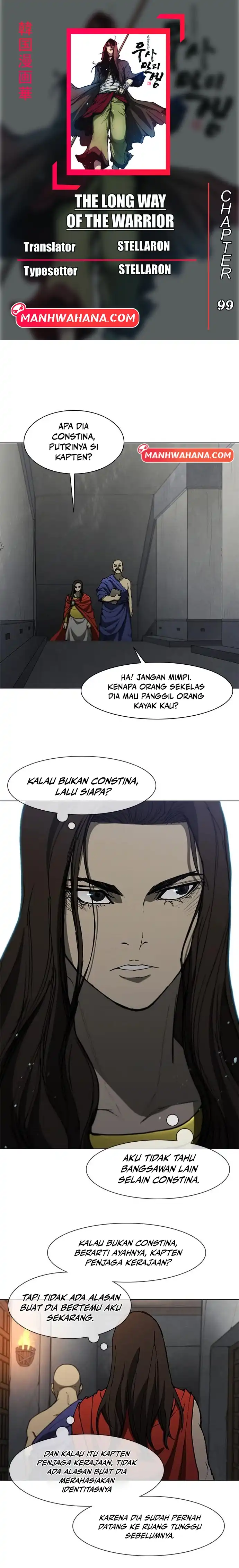 Halaman 1 dari The Long Way of the Warrior Chapter 99