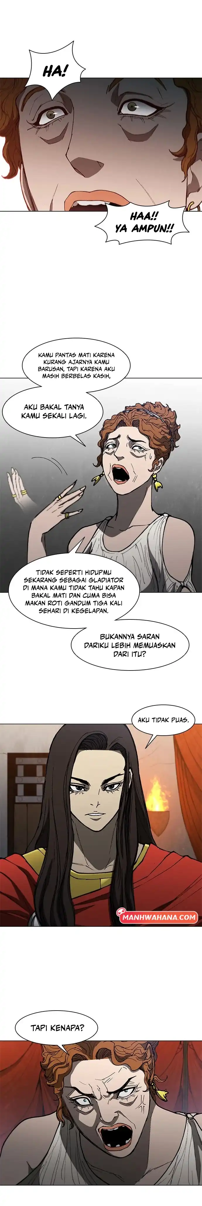 Halaman 14 dari The Long Way of the Warrior Chapter 99