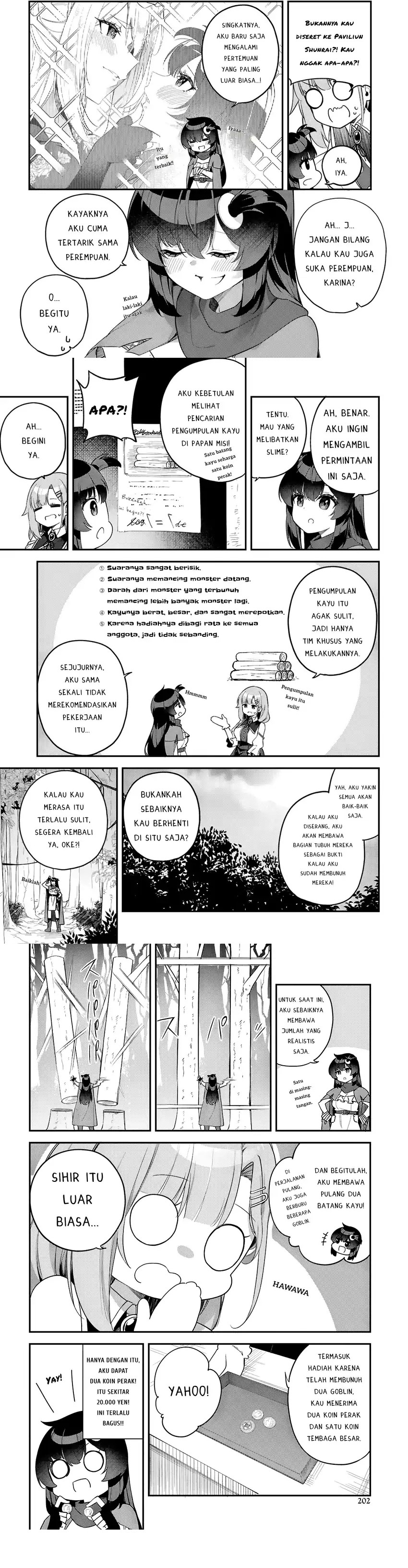 Halaman 2 dari The Rest Is Up to You ~Since God Defeated the Final Boss in the Tutorial, I'm Going to Live My Life However I Want~ Chapter 5