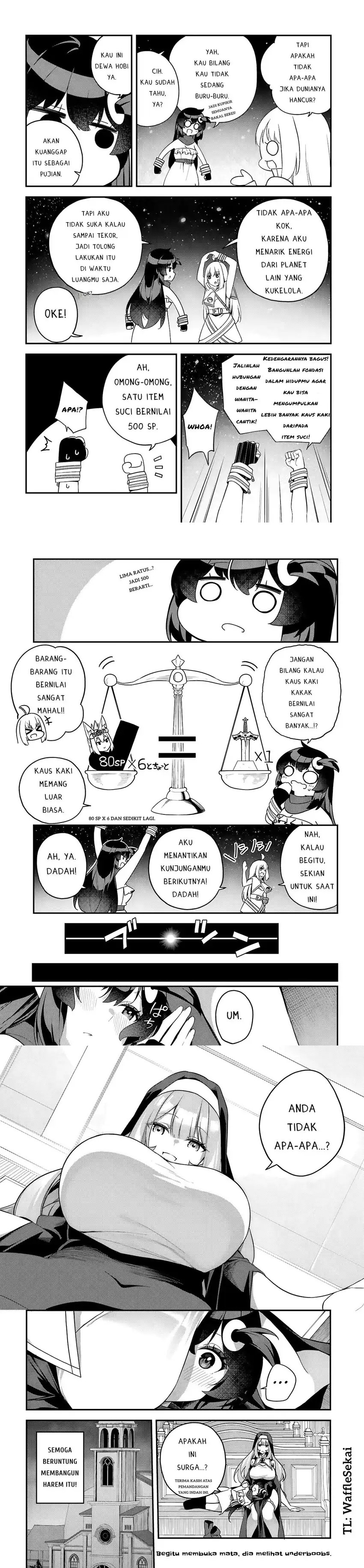 Halaman 7 dari The Rest Is Up to You ~Since God Defeated the Final Boss in the Tutorial, I'm Going to Live My Life However I Want~ Chapter 6